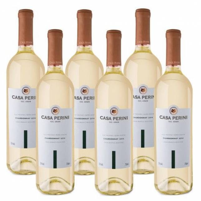 VINHO BRANCO SECO CHARDONNAY 750ML